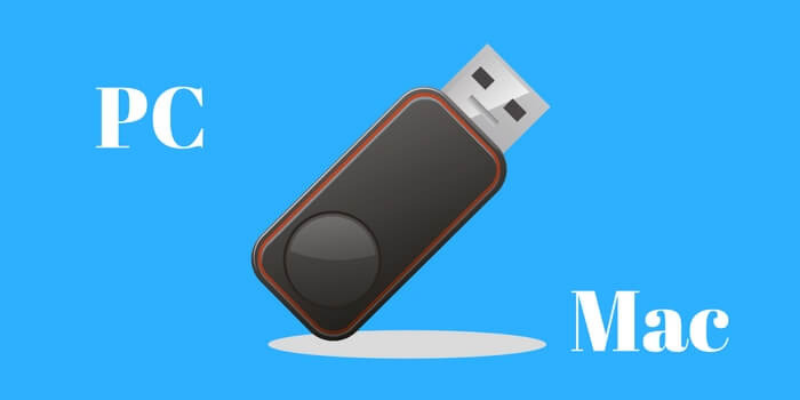 format usb for large files win 10 and mac